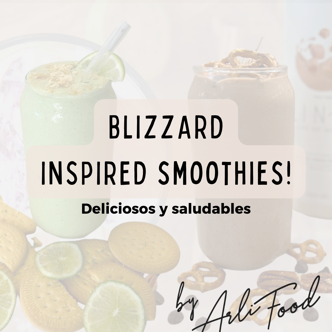 Recetario Blizzard Smoothies